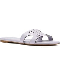 Kate Spade - Double K Slide Sandals - Lyst
