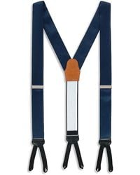 Trafalgar - Sutton Formal Solid Color Silk Brace - Lyst