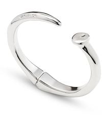Uno De 50 - Bent Nail Bangle - Lyst