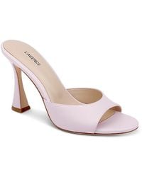 L'Agence - Avery Slide High Heel Sandals - Lyst