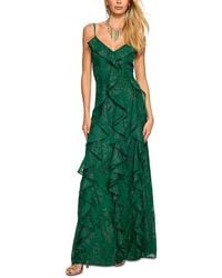 Ramy Brook - Penelope V Neck Ruffled Gown - Lyst