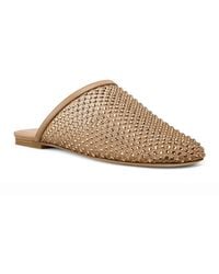 Stuart Weitzman - Bareitall Shine Mules - Lyst