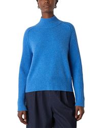 Whistles - Wool Funnel Neck Knit Sweater - Lyst