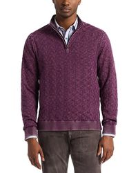 Robert Graham - Aubin Quarter Zip Sweater - Lyst