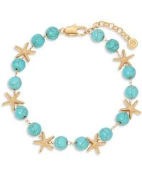 Ettika - Starfish And Linked Anklet - Lyst