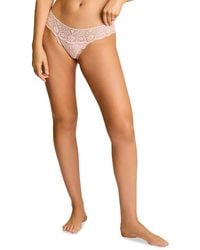 Commando - Tulip Lace Tanga - Lyst
