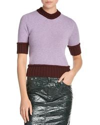 Marni - Wool Blend Short Sleeve Sweater - Lyst