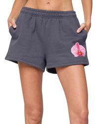 Edikted - Orchid Babe Sweat Shorts - Lyst