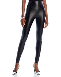 Commando - Perfect Control Faux Leather Zip Leggings - Lyst