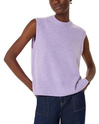 Whistles - Wool Sleeveless Knit Tank Top - Lyst