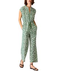 Whistles - Abstract Squares Jumpsuit - Lyst