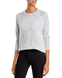 animal print cashmere sweater