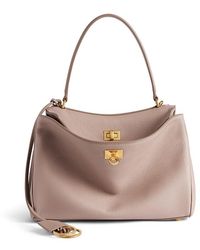 Balenciaga - Rodeo Handbag Small Grained Calfskin - Lyst