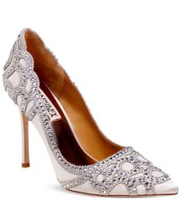badgley mischka weslee pointed toe pump