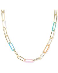 Kendra Scott - Ainsley Convertible Chain Necklace, 20 - Lyst