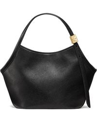 Kate Spade - Deco Small Leather Tulip Tote - Lyst