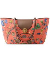 Versace - Small Embellished Cotton Tote Bag - Lyst