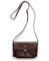 Prada - Nappa Leather Smartphone Holder - Lyst