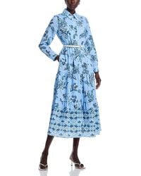 Tahari - The Caroline Printed Dress - Lyst