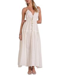 Elan - Spaghetti Strap Maxi Dress - Lyst