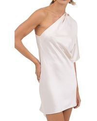 NonChalant Label - Malia Drape Back Dress - Lyst