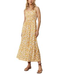 Marine Layer - Selene Smocked Maxi Dress - Lyst