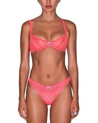 Fleur du Mal - Bianca Lace Thong - Lyst
