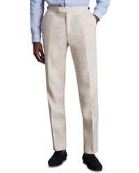 Reiss - Kin Linen Slim Fit Suit Pants - Lyst