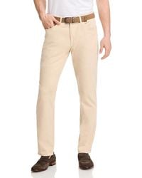 Peter Millar Signature Sateen Five Pocket Pants in Grey for Men | Lyst UK