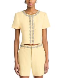 Cinq À Sept - Samina Embellished Jacket - Lyst