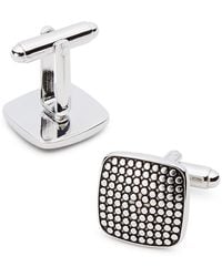 Link Up - Dot Soft Square Cufflinks - Lyst