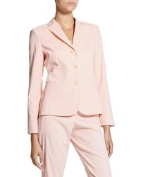 Theory - Shrunken Linen Blend Jacket - Lyst
