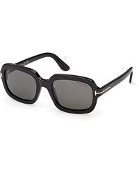 Tom Ford - Rectangular Sunglasses, 53Mm - Lyst