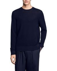 Sandro - Textured Crewneck Sweater - Lyst