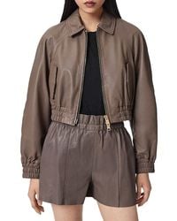 AllSaints - Anouk Bomber Jacket - Lyst