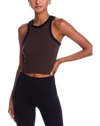 Splits59 - Kiki Cropped Tank Top - Lyst