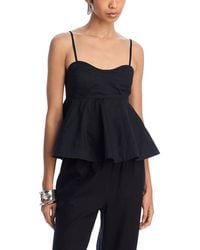 Steve Madden - Delta Peplum Top - Lyst