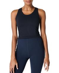 Sweaty Betty - Athlete Seamless Cropped Workout Tank Top - Lyst