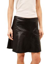 Ba&sh - Seva Leather Mini Skirt - Lyst
