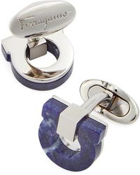 Ferragamo - Gancio Lapis Cufflinks - Lyst