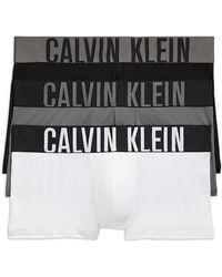 Calvin Klein - Intense Power Logo Waistband Micro Low Rise Trunks, Pack Of 3 - Lyst