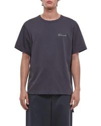 Helmut Lang - Handwritten Logo Tee - Lyst