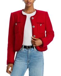 Cinq À Sept - Junia Collarless Jacket - Lyst