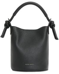 Mansur Gavriel - Fortuna Mini Leather Bucket Bag - Lyst