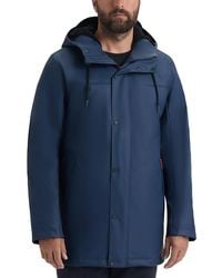 HUNTER - Sam Padded Rubberized Raincoat - Lyst