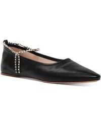 miu miu black flats