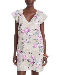 Tommy Bahama - Floral Gardens Linen Shift Dress - Lyst