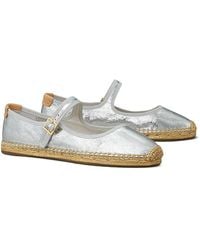 Tory Burch - Mary Jane Espadrille Flats - Lyst