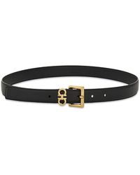 Ferragamo - Double Gancini Fixed Belt - Lyst