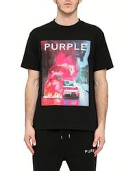 Purple Brand - Jersey Graphic Tee - Lyst